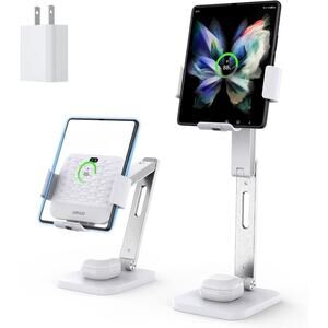 Wireless Charger Stand for Z Fold 7/6/5/4/3, Aluminium Alloy Charging Station [3